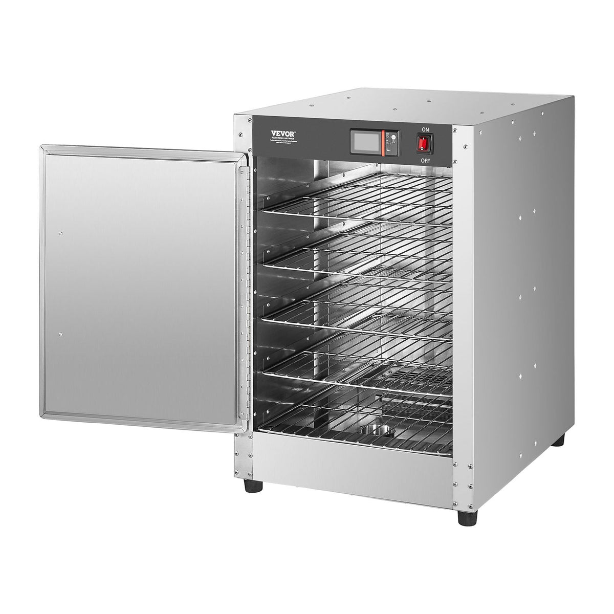 Hot Box Food Warmer 5-Tier Concession Warming Cabinet With Water Tray For Pizza