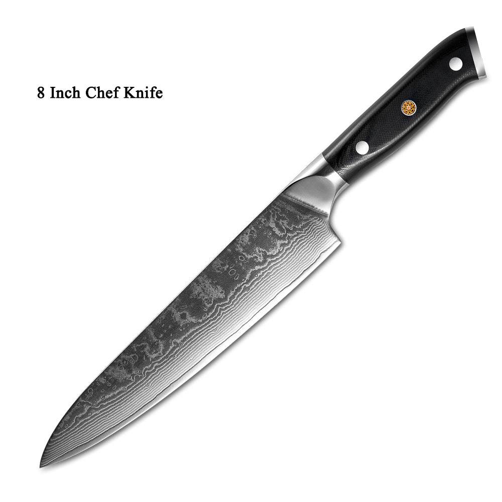 Japanese Damascus steel knife kitchen knife fruit knife
