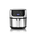 8.5Qt Air Fryer, 12-In-1 Large Air Fryer For Family, 400 F Rapid Air Crispy Technology, Roast Bake Dehydrate Reheat, 1800W