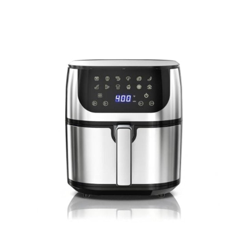 8.5Qt Air Fryer, 12-In-1 Large Air Fryer For Family, 400 F Rapid Air Crispy Technology, Roast Bake Dehydrate Reheat, 1800W