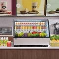 Refrigerated Display Case Bakery Display Fridge Case 5 Cu Ft/146L 2-Tier
