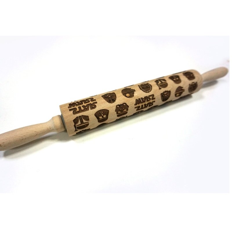 Rolling Pin Christmas Embossing
