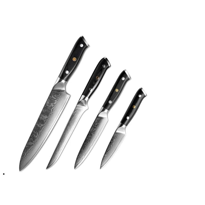 Japanese Damascus steel knife kitchen knife fruit knife