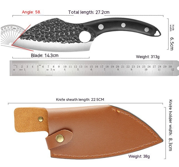 Forged High Carbon Steel Outdoor Bending Knife