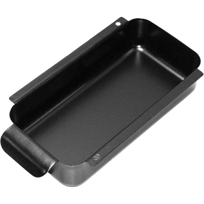 Grill Drip Pan,Grease Catcher Pan Compatible With Char-Broil, Black Steel Grease Pan Accessories For Most Charbroil Gas Grills