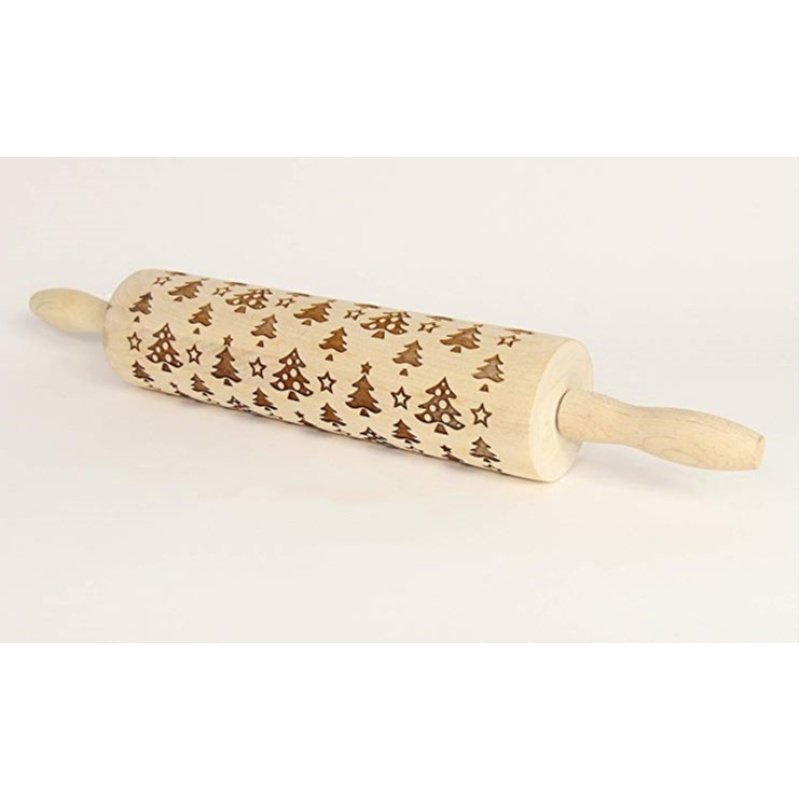 Rolling Pin Christmas Embossing