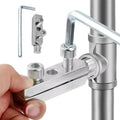 Stripped Screw Extractor Set For Damaged Screw Remover And Extractor Easy Out Bolt Extractor Kit Broken Allen Screw Removal Tool Broken Water Pip