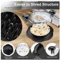Large Chicken Shredder Tool Twist Meat Shredding Grinder Handles Non-Slip No BPA