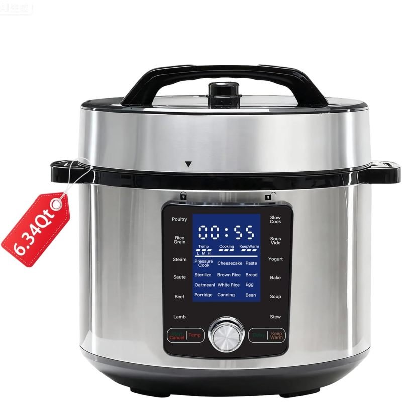 Electric Pressure Cooker, Stainless Steel Pot, Electric Pressure Multi-functional Pot, Cooking Pot