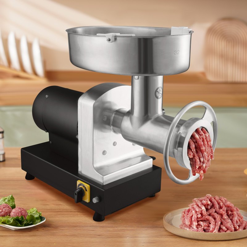 Heavy Duty Electric Meat Grinder 992 Lb/H Capacity 1100W Sausage Stuffer