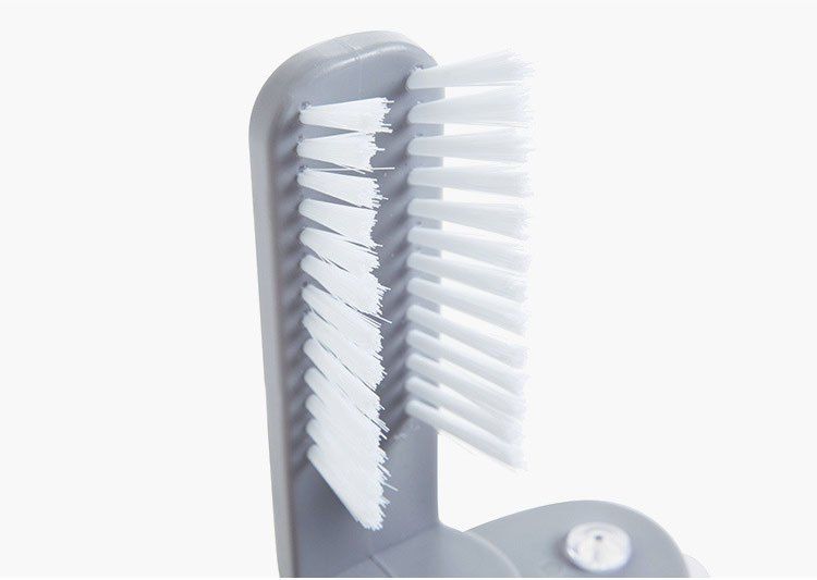 1pc Cup Scrubber Glass Cleaner Bottles Brush Sink Kitchen Accessories 2 In 1 Drink Mug Wine Suction Cup Cleaning Brush Gadgets