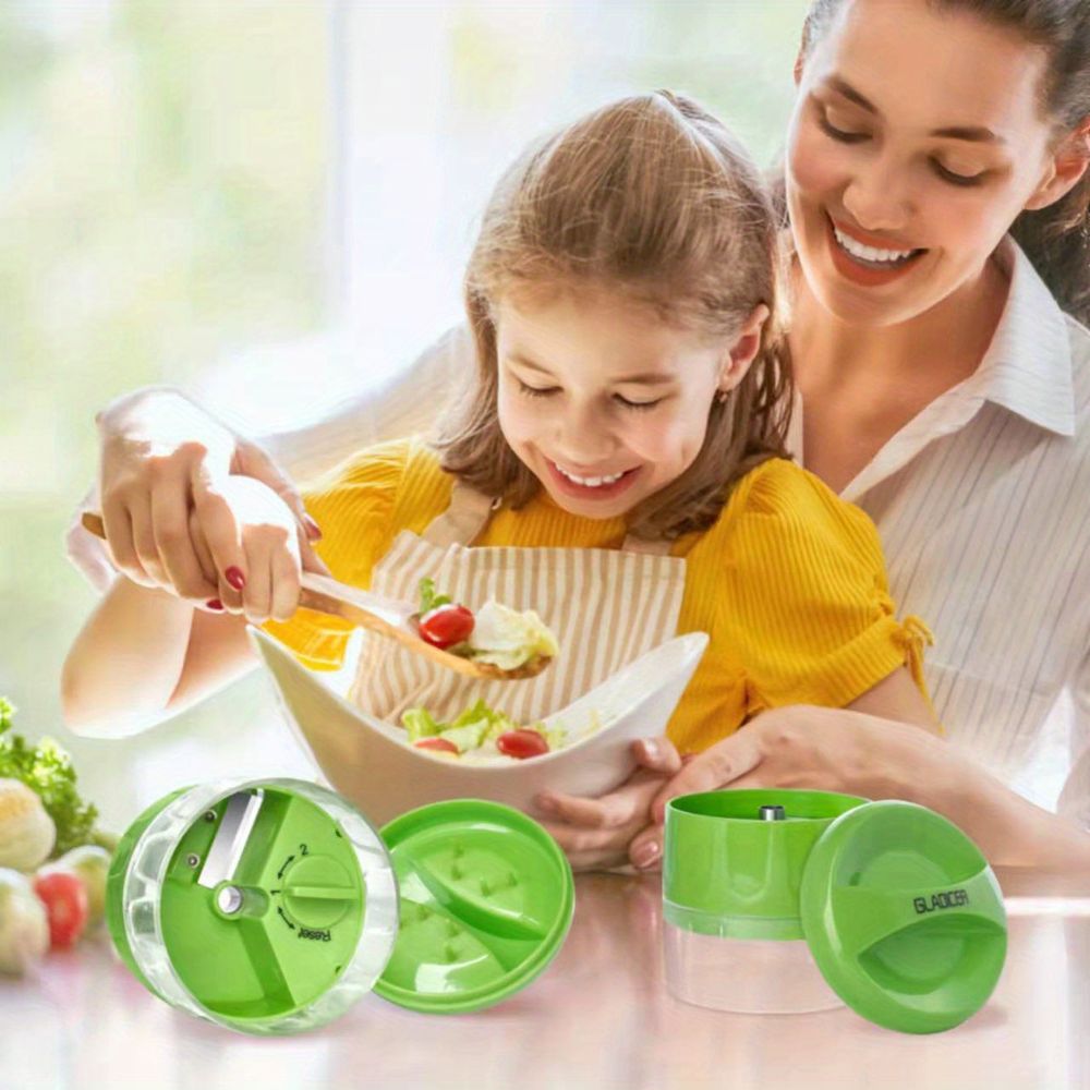 1pc; Vegetable Spiralizer; Household Vegetable Grater; Reusable Fruit Grater; Kitchen Potato Slicer; Vegetable Spiral Cutter; Kitchen Gadgets