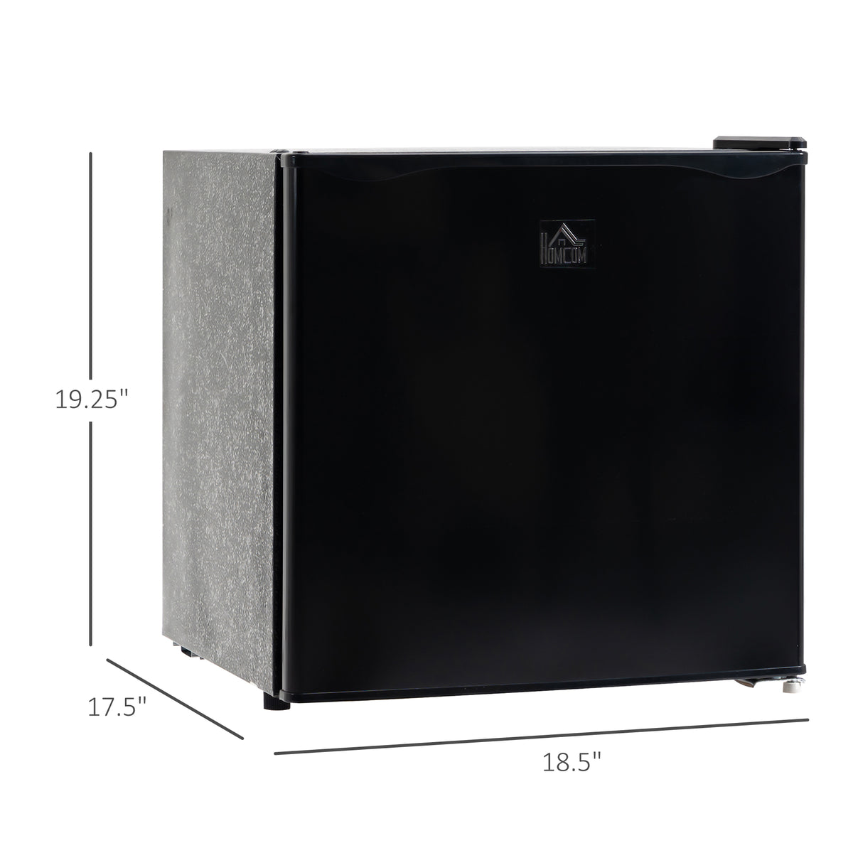 Mini Freezer Countertop, 1.1 Cu.Ft Compact Upright Freezer with Removable Shelves, Reversible Door for Home, Dorm, Apartment and Office, Black
