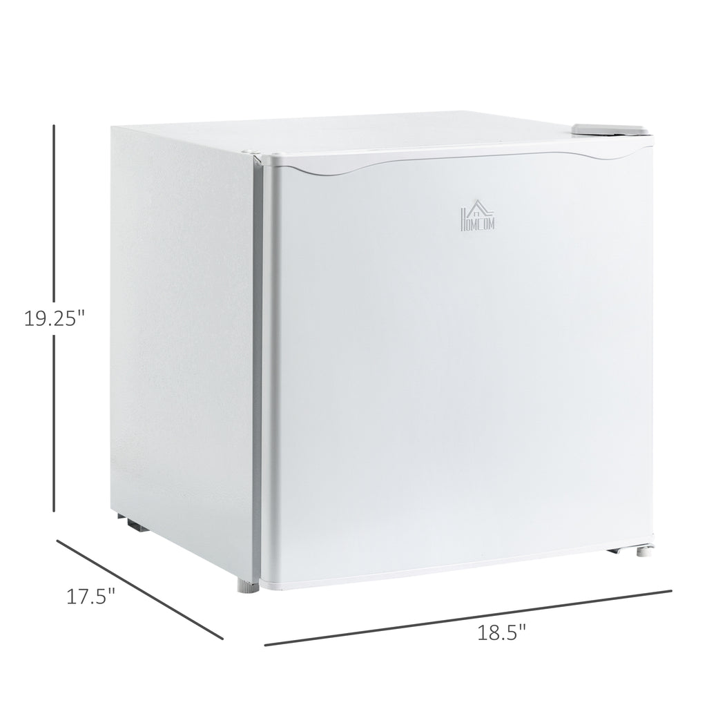 1.1 Cu.Ft Countertop Mini Freezer, Compact Upright Freezer with Removable Shelves, White