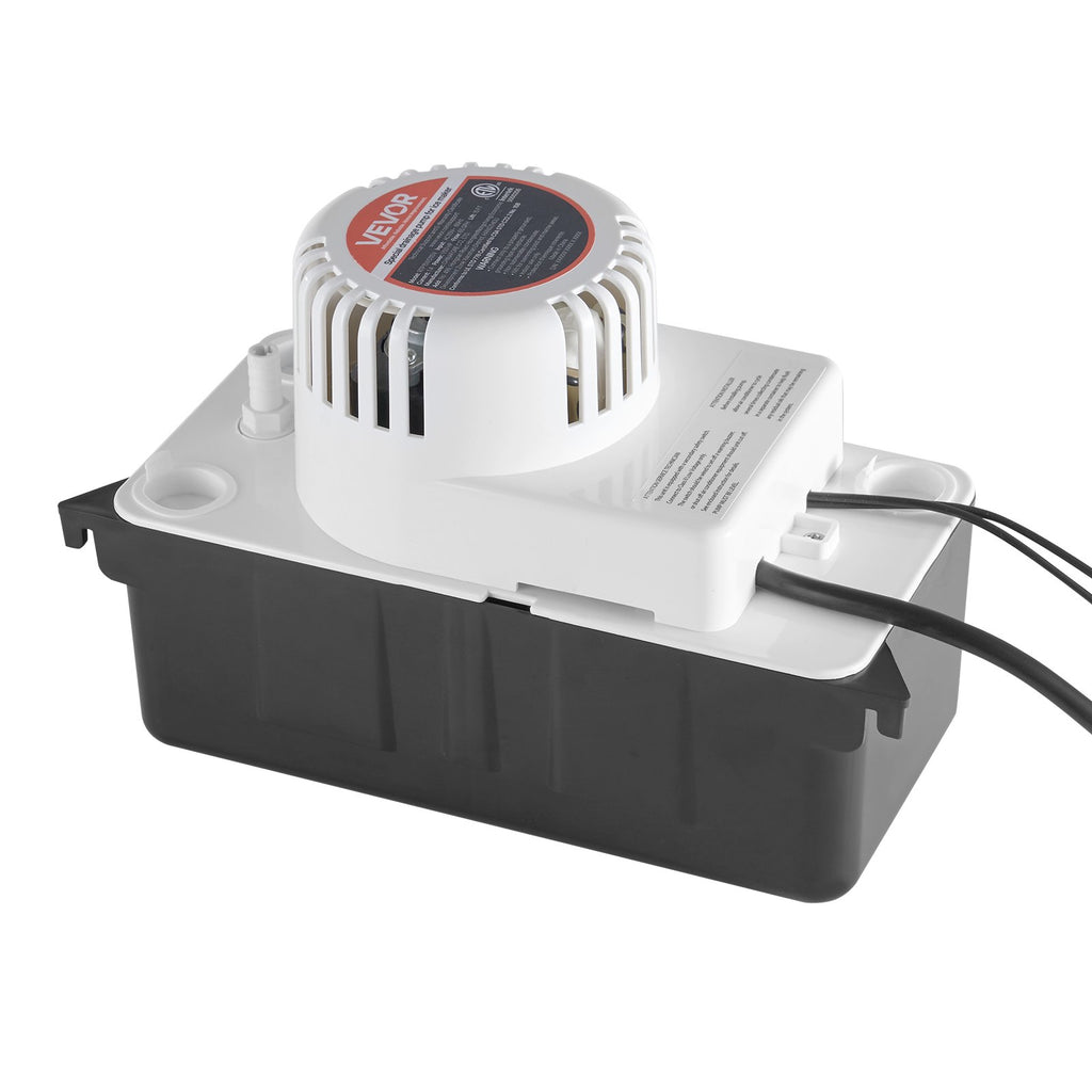 Condensate Removal Pump Automatic Condensate Pump 1/50 HP 65GPH 15 Ft Lift