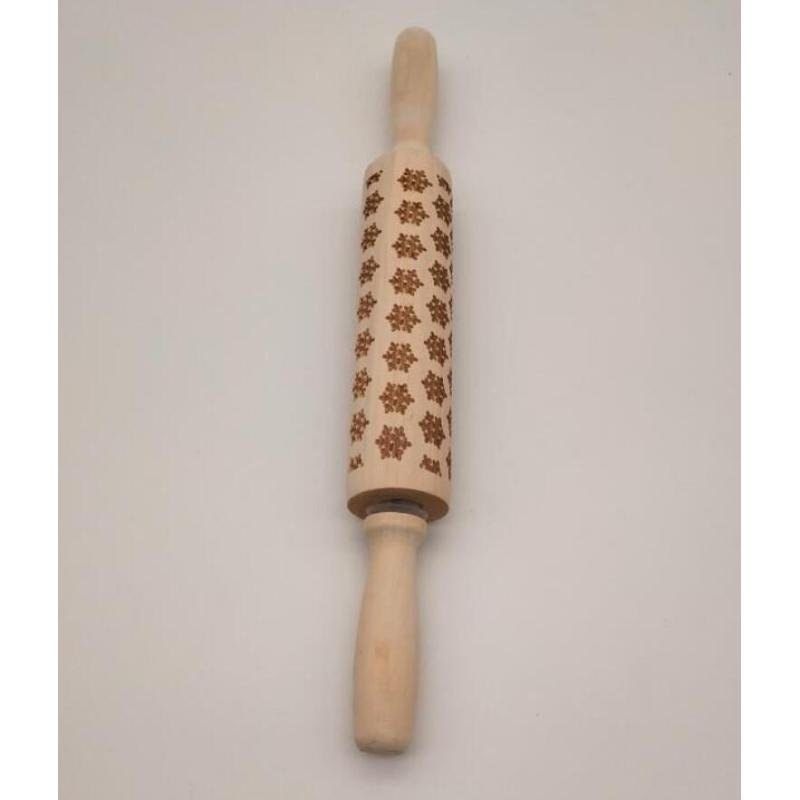 Rolling Pin Christmas Embossing