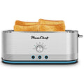 4-Slice Toaster, 7 Settings, Defrost, Reheat, Removable Crumb Tray, Full Body Stainless Steel Housing, Anti-Fingerprint, Anti-Jam, 1350W, Silver,