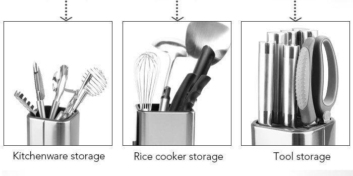 Creative Tool Holder Large Capacity Holder Multifunctional Kitchen Tool