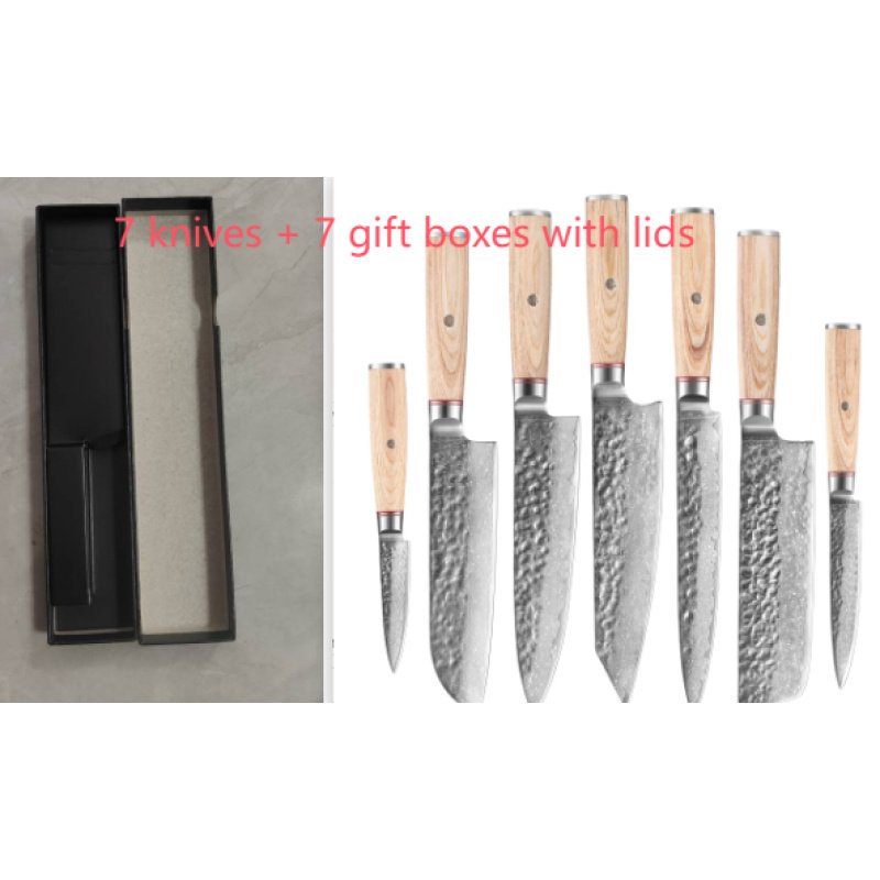 Damascus Steel Hand Kitchen Knife
