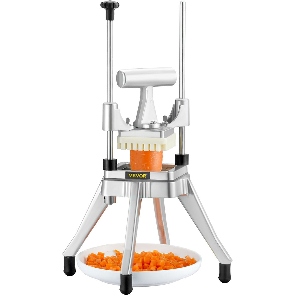 Commercial Vegetable Fruit Chopper 1/4' Blade Heavy Duty Professional Food Dicer Kattex French Fry Cutter Onion Slicer Stainless Steel For Tomato