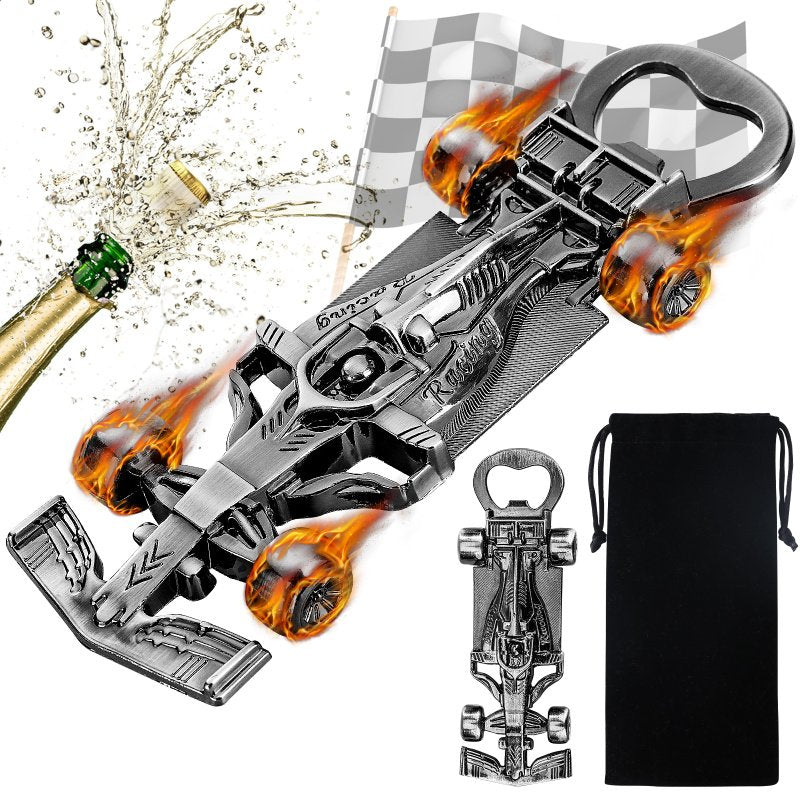 Exquisite Racing Bottle Opener,Meticulously Designed And Made Of Durable Materials, Perfect For Opening Bottles During Sports Events, Parties, Or