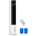 42" 3-In-1 Evaporative Air Cooler with Water Tank, 52° Oscillating Portable Swamp Cooler with Humidifier, Ice Cooling Fan for Home Office, 3 Mod