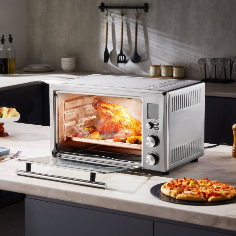 13-IN-1 Air Fryer Toaster Oven 28L 1800W Convection Oven For Home Use