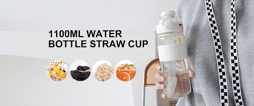 30OZ Straw Coffee Insulation Cup With Handle Portable Car Stainless Steel Water Bottle LargeCapacity Travel BPA Free Thermal Mug