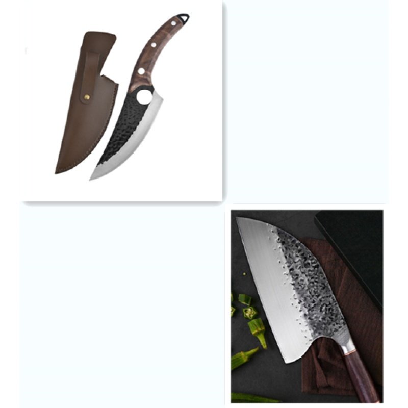 Hand forged boning knife
