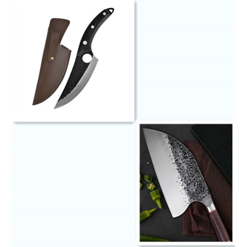 Hand forged boning knife