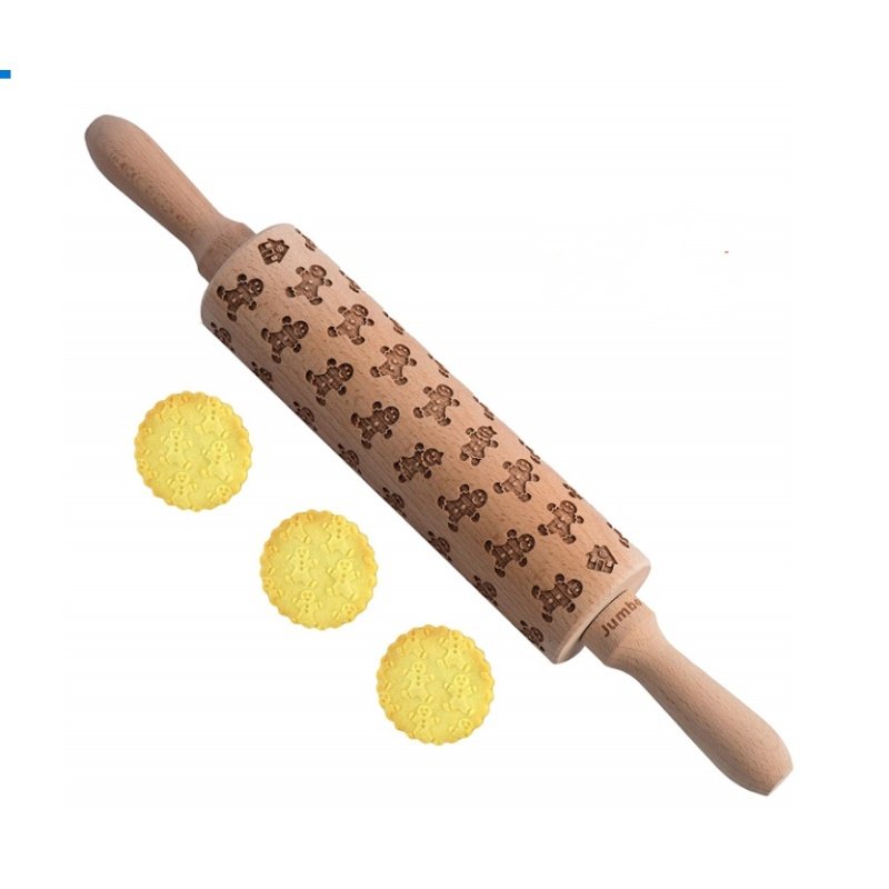 Rolling Pin Christmas Embossing
