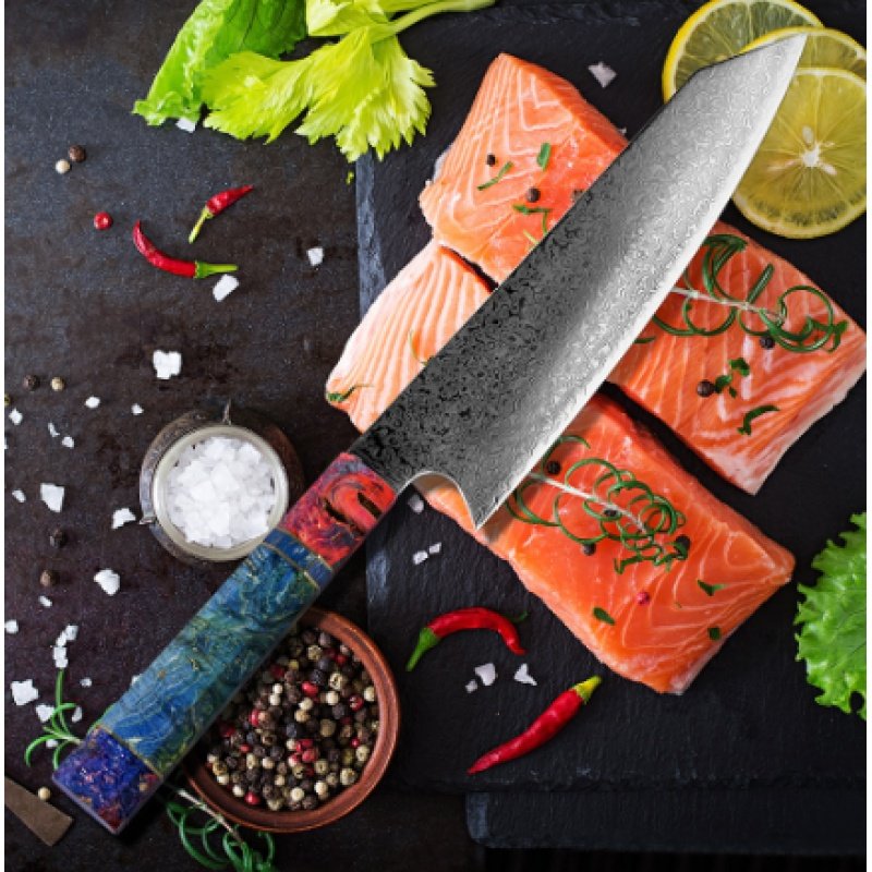 Pattern Kitchen Knife