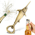 Creative Swordfish Handle Metal Beer Bottle Openers Kitchen Bar Accessories Tools Beer Gifts Beer Openors Kitchen Gadgets