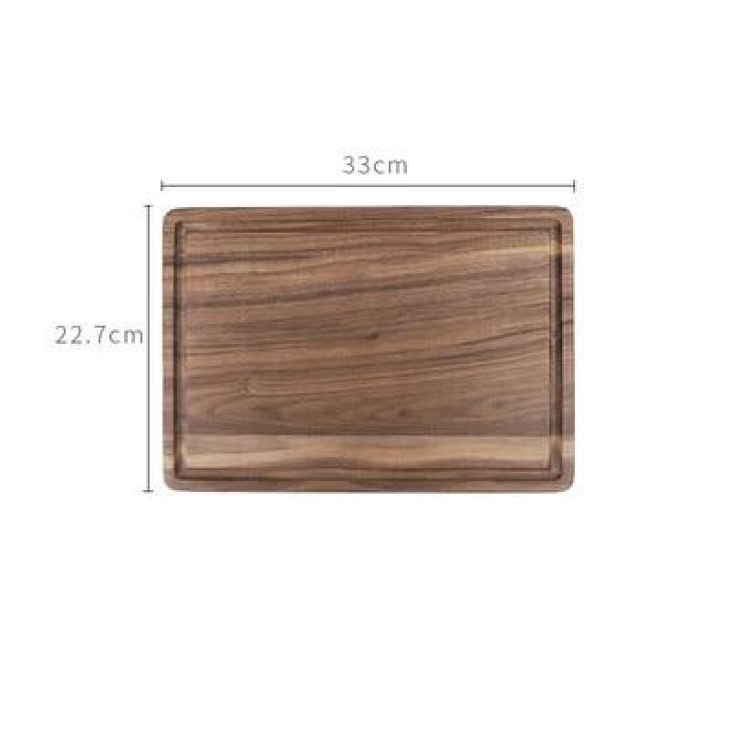 Black Walnut Wood Cutting Board Creative Whole Tray Fruit Chopping Cutting Board Wood Chopping Blocks For Kitchen
