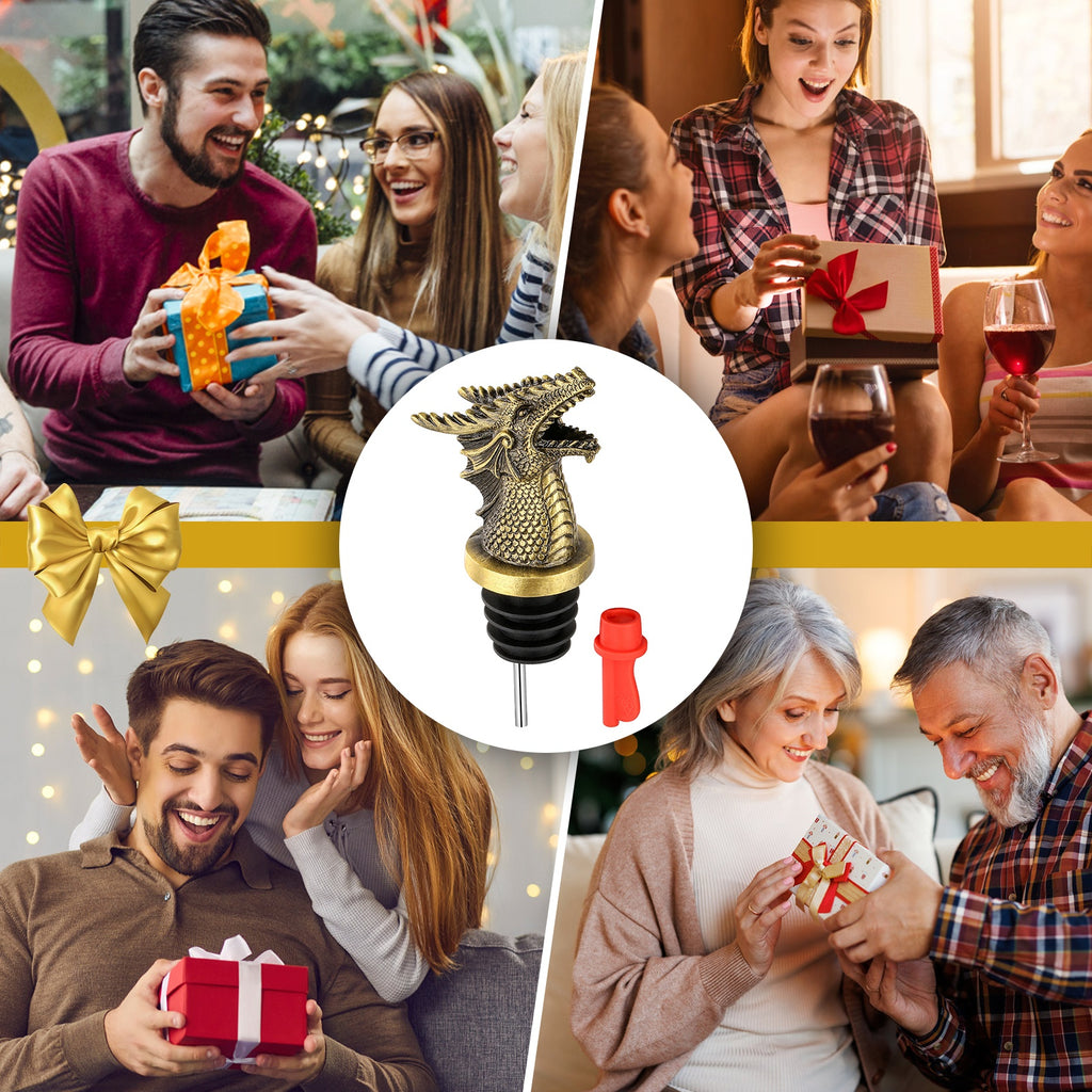 Dual Function Faucet Dispenser, Wine Stopper, Bottle Stopper, Interesting Faucet Dispenser For Cocktails And Whiskey Bottles, Kitchen Accessories