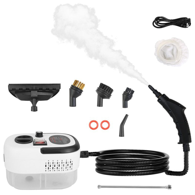 2500W Handheld Steamer Cleaner Multifunctional Little Steamer Powerful High Temp Steam Clean Machine For Cleaning Car Detailing Couch Floor Tile