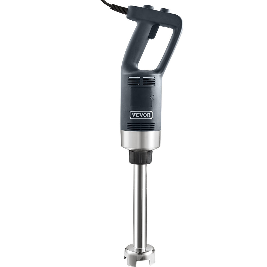 Commercial Immersion Blender, 750W 12' Heavy Duty Hand Mixer, Variable Speed Kitchen Stick Mixer With 304 Stainless Steel Blade, Multi-Purpose Po