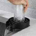 Two-piece Kitchen Sink Faucet Cup Flusher, Automatic Sink Flusher, Sink Sprayer With Kitchen Sink Hose, The Perfect Kitchen Sink Accessory To Upg