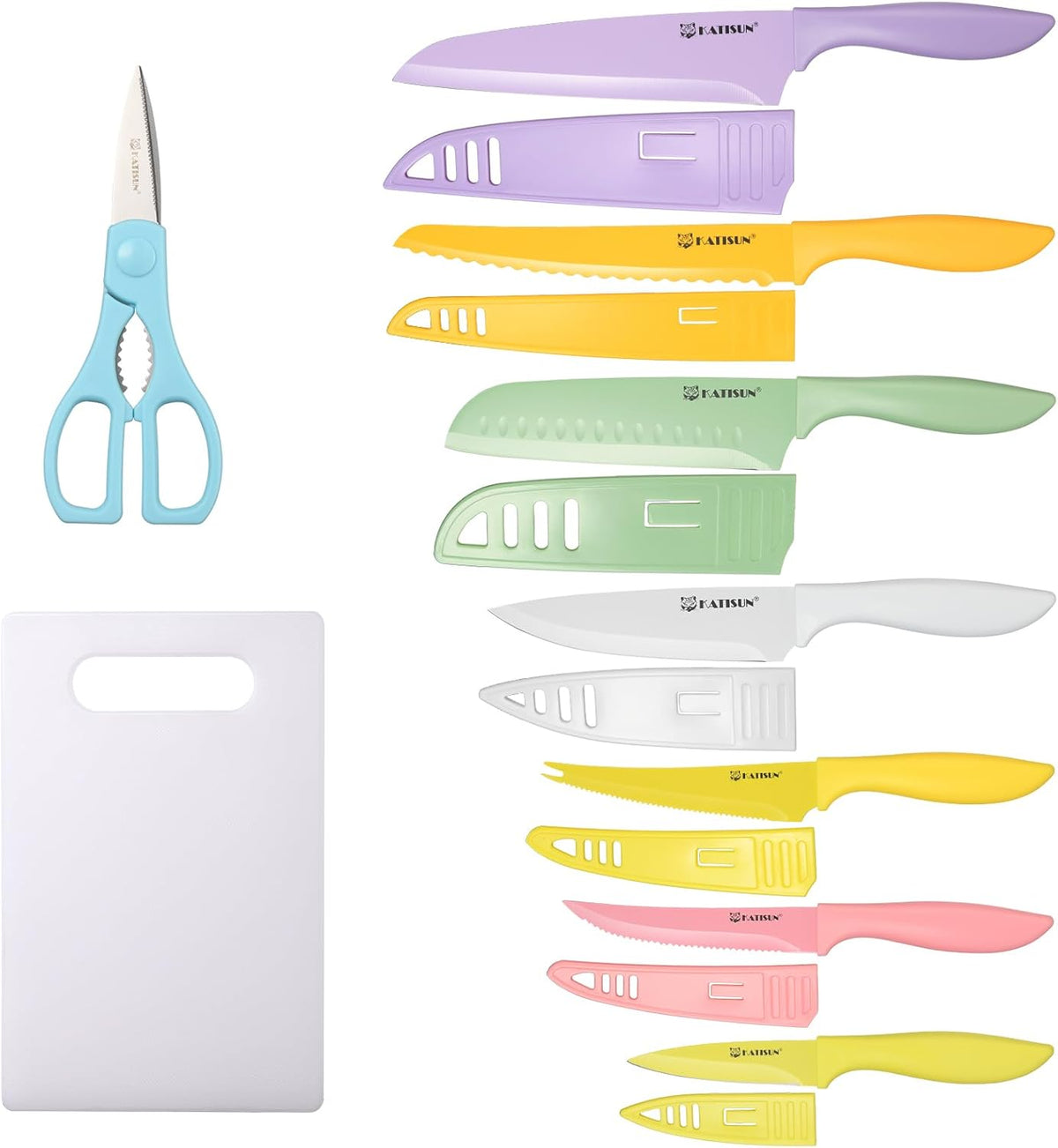 30 Piece  Knife Set With Kitchen Cutting Board