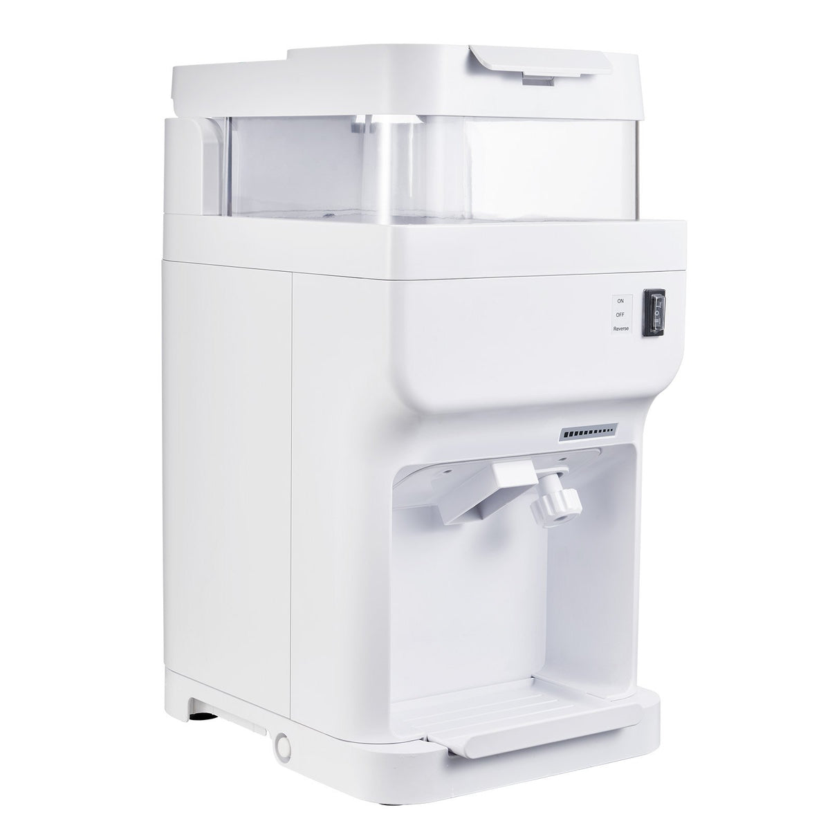 Commercial Ice Shaver 220LBS/H Electric Ice Crusher Snow Cone Maker White
