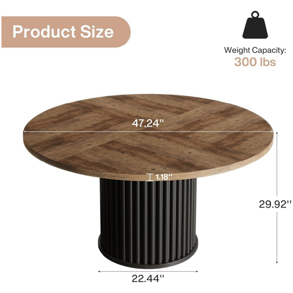 Round Dining Table (Only Dining Table)