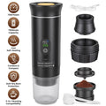 3-in-1 Portable Espresso Machine Cordless Self-Heating Coffee Maker With 7500mAh Battery 20Bar Pressure Anti-Dry Burn Fit For Ground Coffee&NS&DG