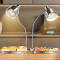 Commercial Food Heat Lamp 2-head Electric Catering For Food Restaurant & Buffet
