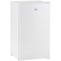Mini Fridge with Freezer, 3.2Cu.Ft Compact Refrigerator with Adjustable Shelf, Mechanical Thermostat and Reversible Door for Bedroom, Dorm, Whit