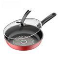 Cast Iron Nonstick Frying Pan Skillet Dishwasher Safe Compatible With Induction Gas Stovetop Universal For Frying Eggs Steak Pancakes Breakfast 2