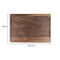 Black Walnut Wood Cutting Board Creative Whole Tray Fruit Chopping Cutting Board Wood Chopping Blocks For Kitchen