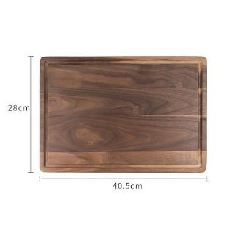 Black Walnut Wood Cutting Board Creative Whole Tray Fruit Chopping Cutting Board Wood Chopping Blocks For Kitchen