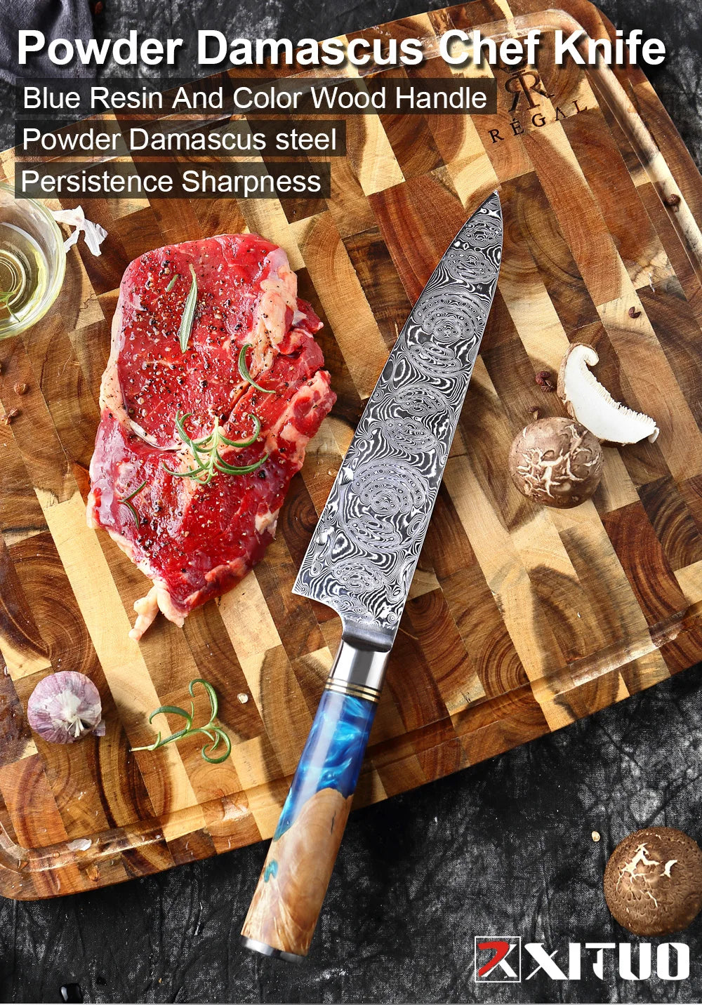 Pattern Kitchen Knife