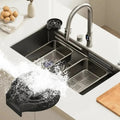 Easy-to-press Automatic Cup Cleaning Kit - Perfect For Homes, Cafes And Restaurants - Requires No Electricity And Is Durable Plastic