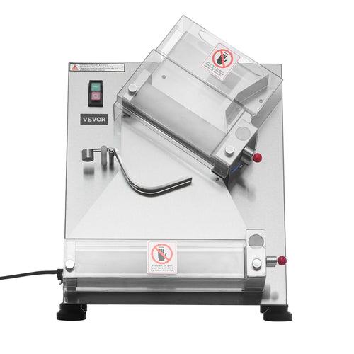 14 Inch Pizza Dough Roller Sheeter Automatic Commercial Pizza Dough Press 370W